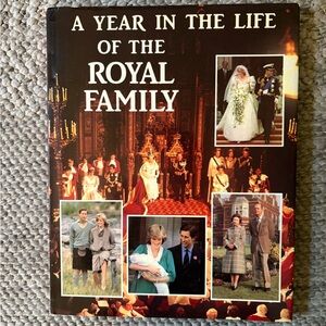 A Year in the Life of the Royal Family Hardcover Book